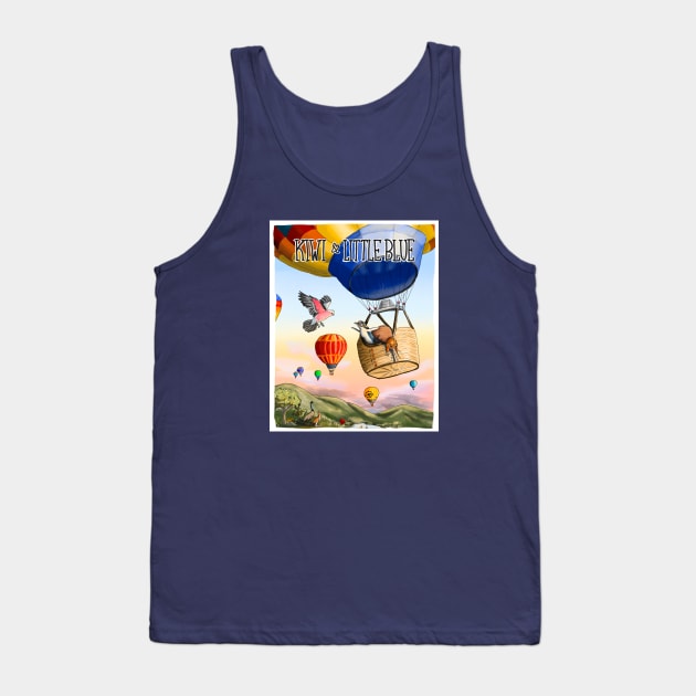 Kiwi & Little Blue OG Tank Top by BarefootSeeker